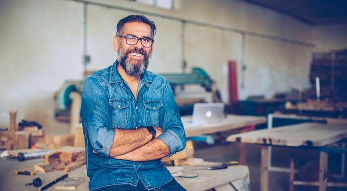 Un chef d'entreprise adhérent à la CARPILIG